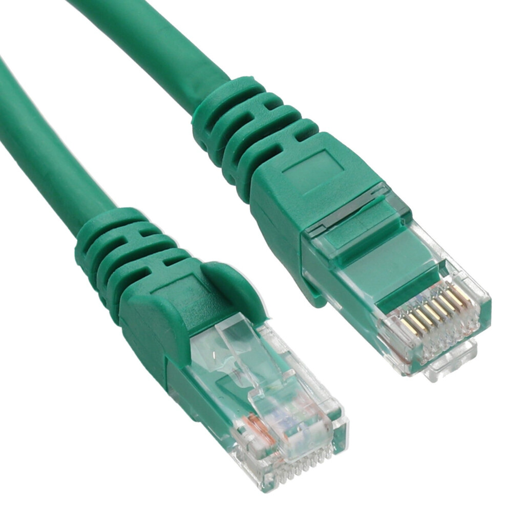 Kenable C6 Cat6-Cca Utp Rj45 Ethernet Lszh Networking Cable Green1m