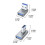 Adaptador de codo de 90 grados USB 3.0 macho a hembra 8