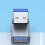 Adaptador de codo de 90 grados USB 3.0 macho a hembra 4