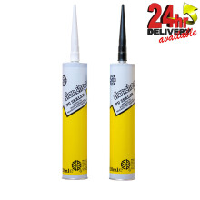 Starchem PU Sealer Adhesive Sealant Glue 310ml Cartridges 1 x Black & 1 x White