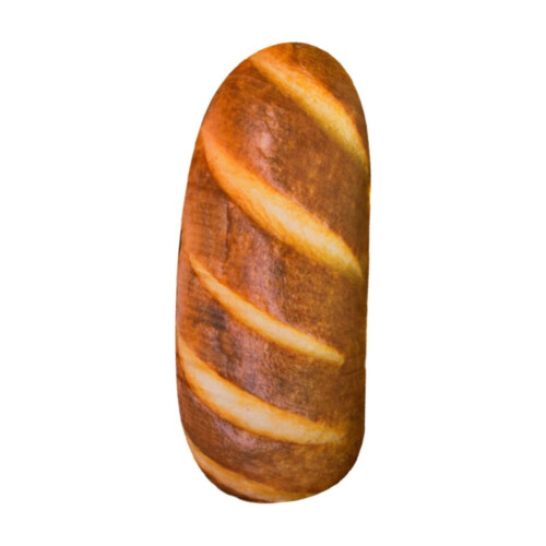 Brødformet lændepude, blød, 3D-design, 1 stk.