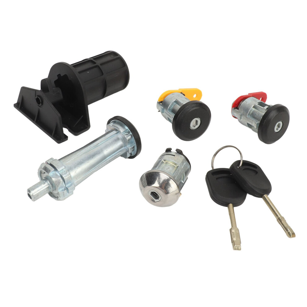 Door Ignition Lock Set For Courier Escort Fiesta Mk Iii Iv Ka 3N21f22050bb 5041386326051