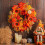 Artificial Pumpkin Berry Wreath 40 cm 3