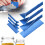 Cuillères doseuses pliables bleues, lot de 2 pièces 1