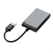 6-i-1 USB CAC-leser for militære, offentlige og PIV-kort