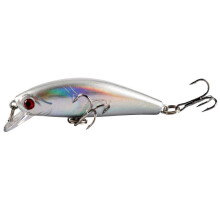 2PC Fishing Lures Jigs 6g Six Eyes Slow Sinking Small Minnow Micro Bait Fishing Gear Professional Design