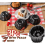 Mini-flanformar, 10 cm non-stick, kolstål, 3-pack 1