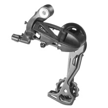 High-Performance Rear Derailleur for Bikes - Low Noise | High-Strength Steel, Easy Install | Fits 7/8/9/10/11 Speed Mountain/Road Bikes Black