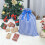 Christmas Plaid Drawstring Bag 70 x 50 cm 5