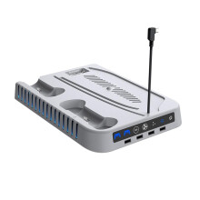Kühlständer mit Dual-Controller-Ladegerät und Lüfter