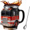 Fire Rescue Mug – Handcrafted Fire Truck Design, Durable 1