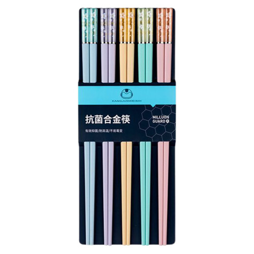 Σετ από κράμα Chopsticks και ανοξείδωτα κουτάλια – 4 τεμάχια