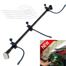Support de guirlande pour cadre de porte, réglable et robuste, 76-203 cm (30-80 po)