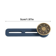 Jeans taljeforlænger med enkelt knap, 30 cm