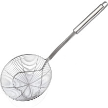 Edelstahl-Sieblöffel, 16 cm, mit langer Isolierung