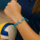 Volleybollarmband justerbart unisex 1 styck 7