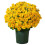 Bouquet di girasoli artificiali per decorazione esterna, 5 steli 1