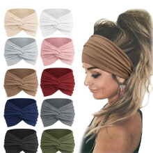 Diademas bohemias para mujer, transpirables y de secado rápido, 10 unidades.