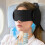 Resekudde för flygplan med 360 stöd och ögonmask 1