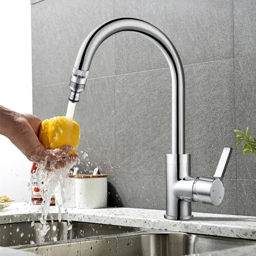Wasserhahn-Schlauch-Adapter Edelstahl 4er-Pack 1