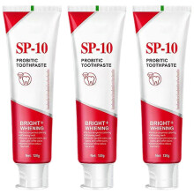 (3pcs)SP-10 Probiotics Whitening Toothpaste for Sensitive Teeth, Fluoride-Free, Anti Plaque & Bad Breath Removal, Fresh Breath