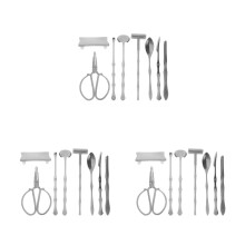 3Sets Home Use Metal Crab Eating Tools Lobster Crackers and Picks