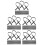 50Pcs Precision Machined Rubber Strips Universal Frameless Auto Wiper 1