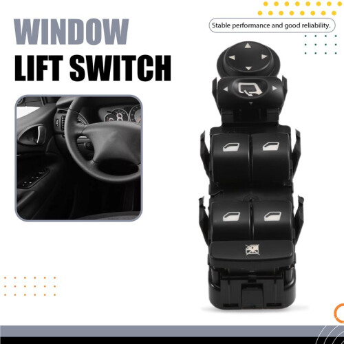 Master Power Window  Control Button for  807  C5 C8 2001-2008 6554.HQ 2