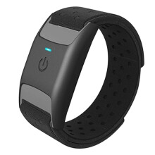 Heart Rate Monitoring Armband, Heart Rate Sensor, IP67 Waterproof Rating, ANT+ , 60-Hour Battery Life. Black