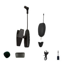Sistema de Micrófono Inalámbrico UHF 2.4G para Instrumentos: Conjunto Receptor y Transmisor para Saxofón