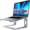 Suporte ergonômico de alumínio para laptop de 10 a 15,6 polegadas, cor prata. 1