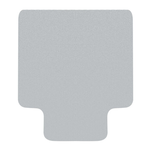 Office chair mat transparent rectangle for hard floors