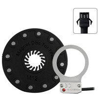 Sensore Assistenza Alla Pedalata per Bici Elettrica M12 12 Magneti Connettore SM per Bici Elettrica Cavo di Assistenza Alla Pedalata per Bici
