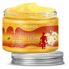 (1PCs)Bee Venom Pain Relief Cream for Joint & Muscle Soothing, Fast-Absorbing Massage Cream for Hands, Feet, Arthritis, Sore Muscles