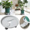 Support pivotant pour plantes sur roulettes – 33 cm 1