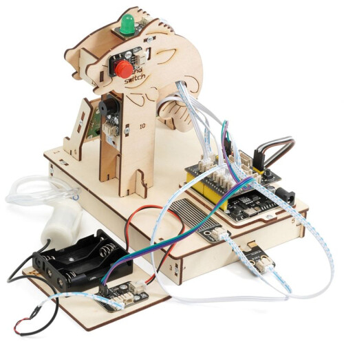 Automatic Flower Watering System DIY Science Experimental Tool Kit with R3 Development Board for Learning