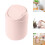 Mini desktop garbage can with swing lid 1.5L 1