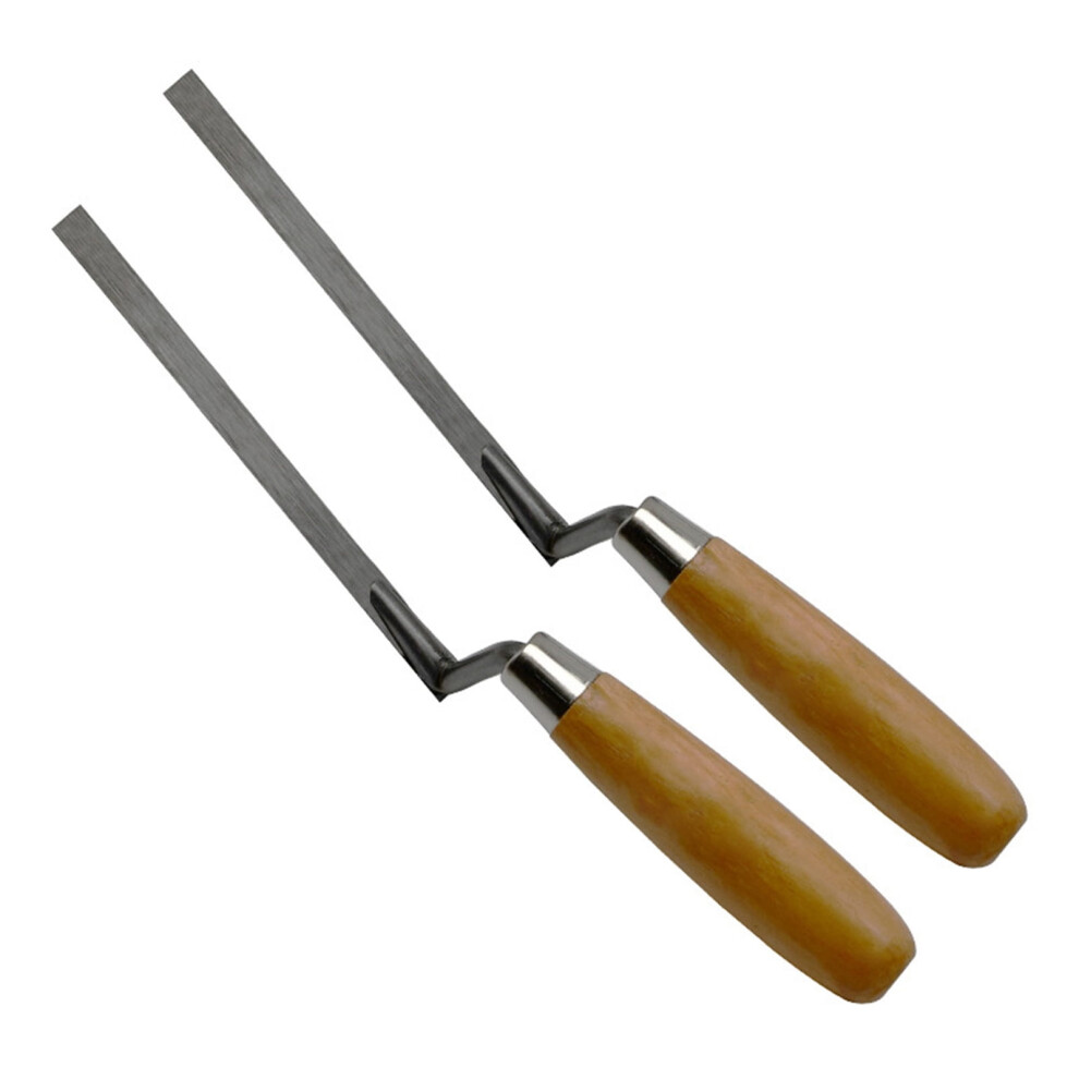 2Pcs Tuck Pointers Tuck Pointing Trowel With Handle Mortar Repair Tool Tuck Pointing Tool Brick Trowel Tool Grout 9023022460820