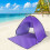 Αναδιπλούμενη σκηνή παραλίας για 2-3 άτομα, προστασία από τον ήλιο UPF50+ 1