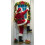 Faixa de Natal para Porta com Papai Noel Escalando 71x35 polegadas 1