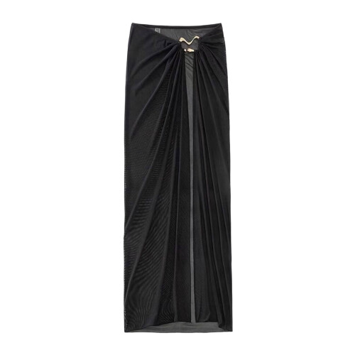 Fustă lungă tip sarong pentru plajă, pentru femei