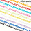 Acrylic Cable Chains18.5" Oval Horse Eye Links40Strands 1