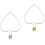 2 stuks 4W E27 LED-filamentlampen warm wit 1