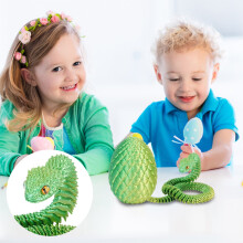 3D-tulostettu nivelletty käsintehty lelukoristesetti 2 kpl
