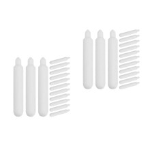 100Stk Ersatzspitzen Marker Nylon Für Acrylstifte Büro Weiß Langlebig