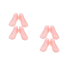4Paare Fußmannequin Pink Für Schuhdisplay Langlebig