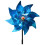 Roter Windspinner, 30 cm, wetterfester Kunststoff 1
