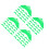 80St Plastic Houder Groen Voor 3D En Telefoon 1