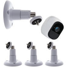 3 Pcs Camera Mount, Wall Bracket, 360 Degree Adjustable Support Outdoor Indoor Camera Mount
