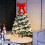 Laço de veludo vermelho com LED para decoração de Natal, 38 x 27 cm (15 x 10,6 polegadas) 6
